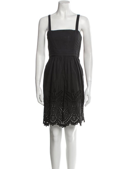 Isabel Marant Square Neckline Mini Dress