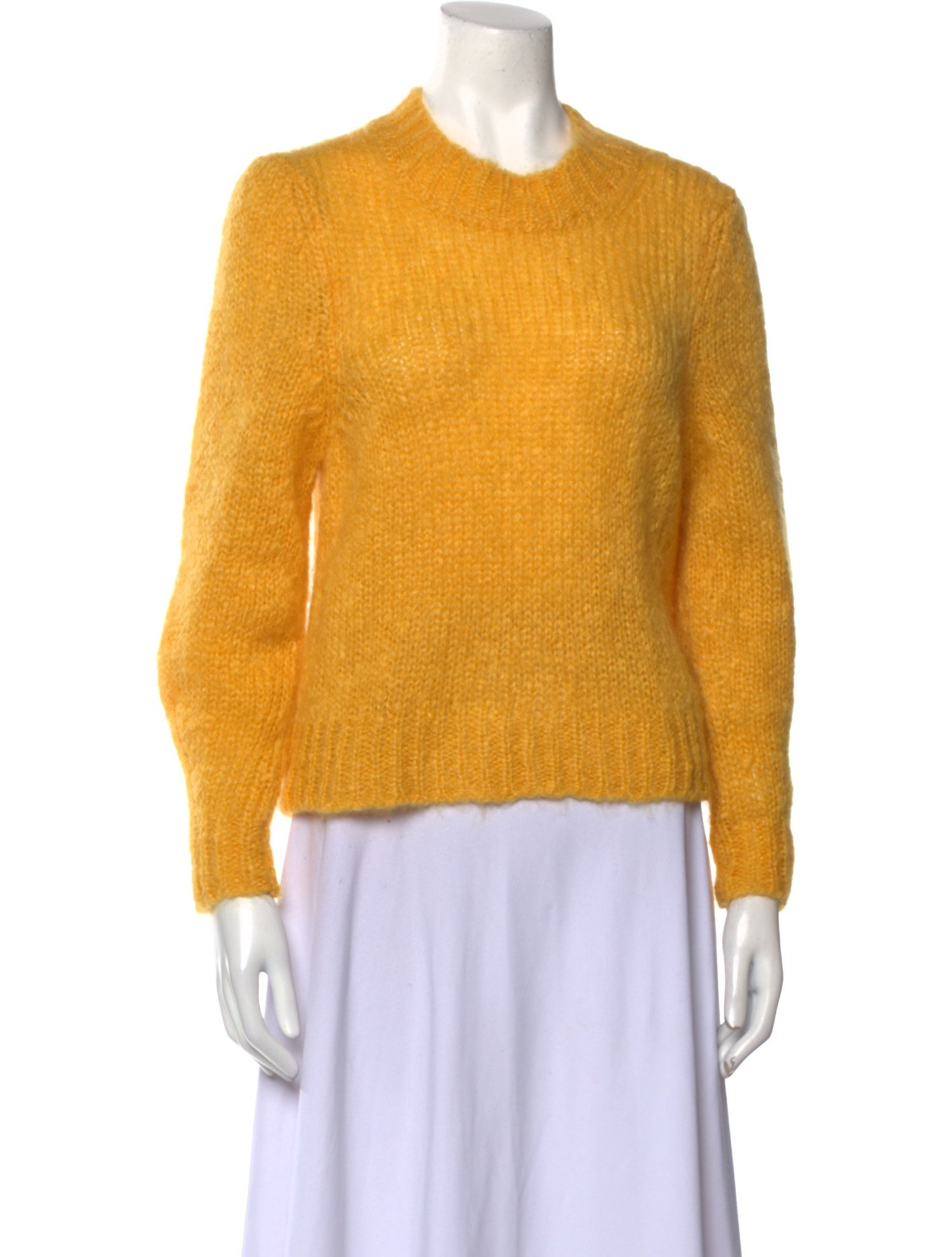 Isabel Marant Kid Mohair Crew Neck Sweater