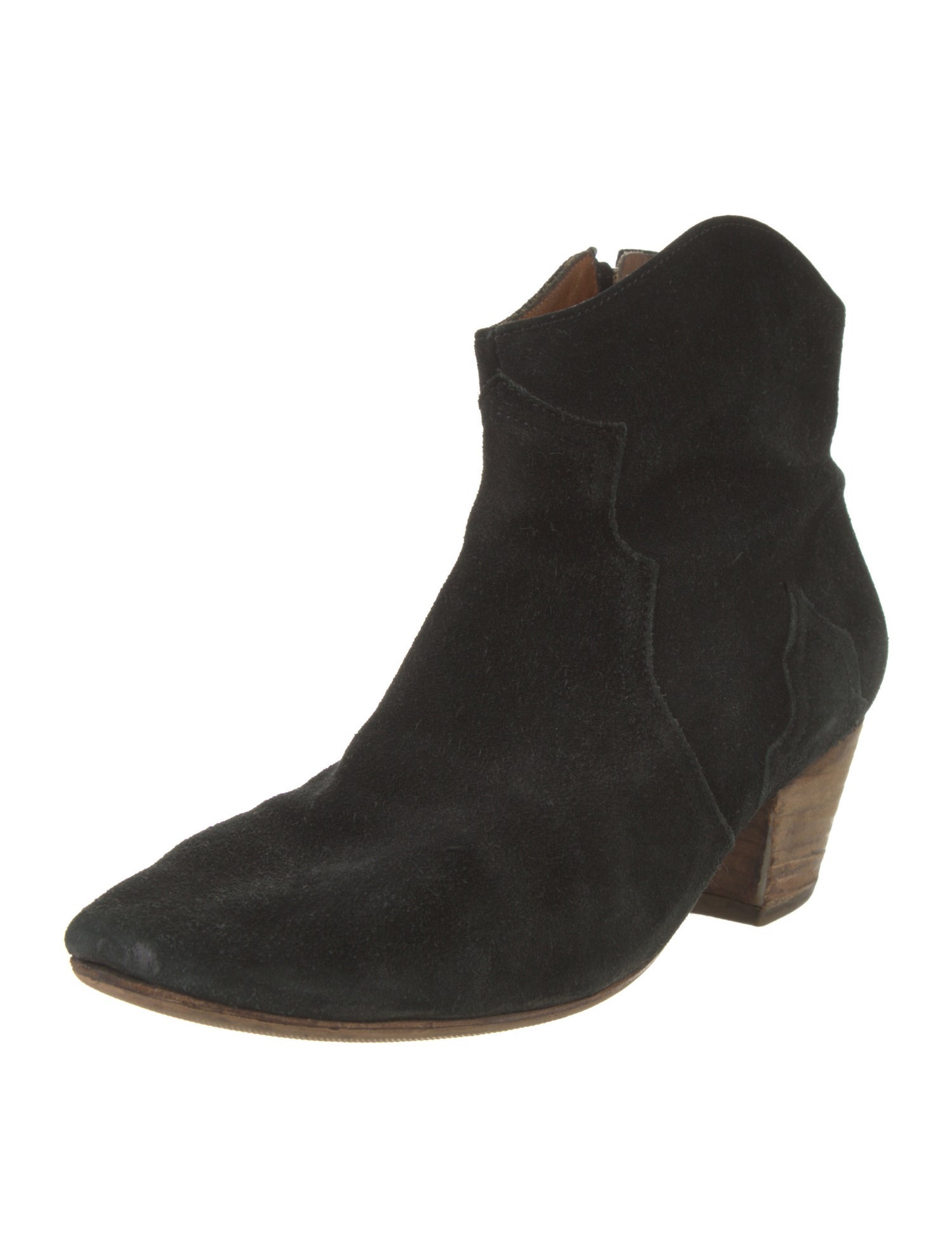 Isabel Marant Suede Western Boots