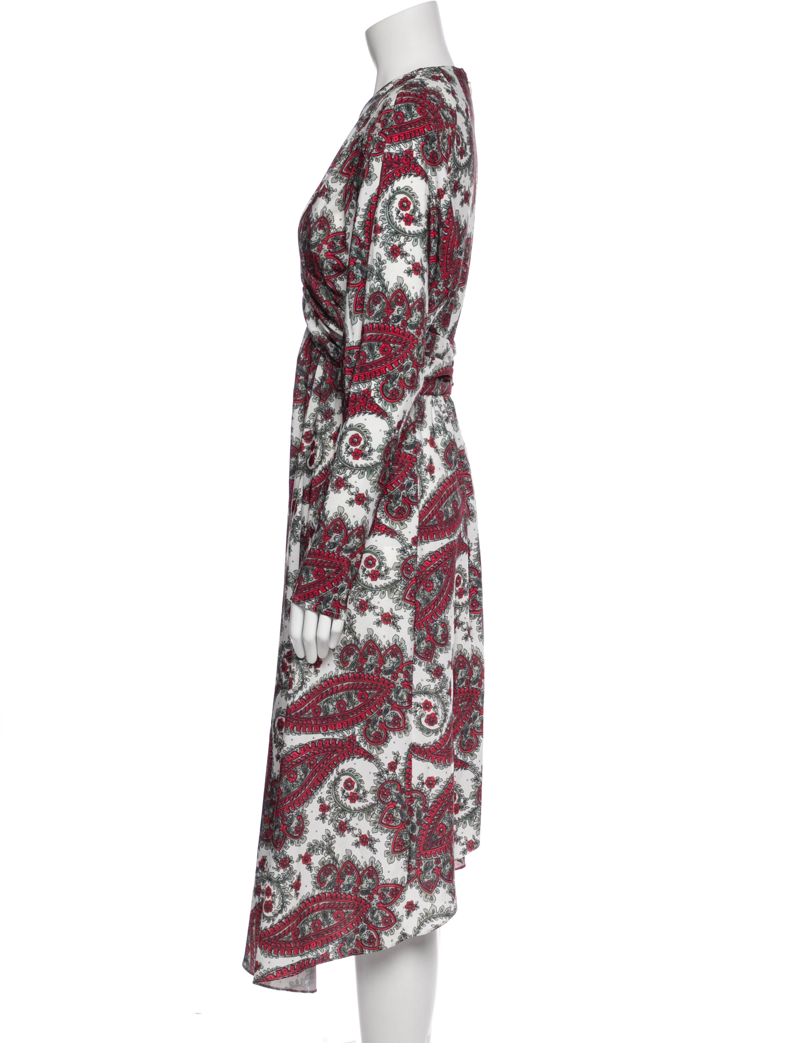 Isabel Marant Paisley Print Long Dress