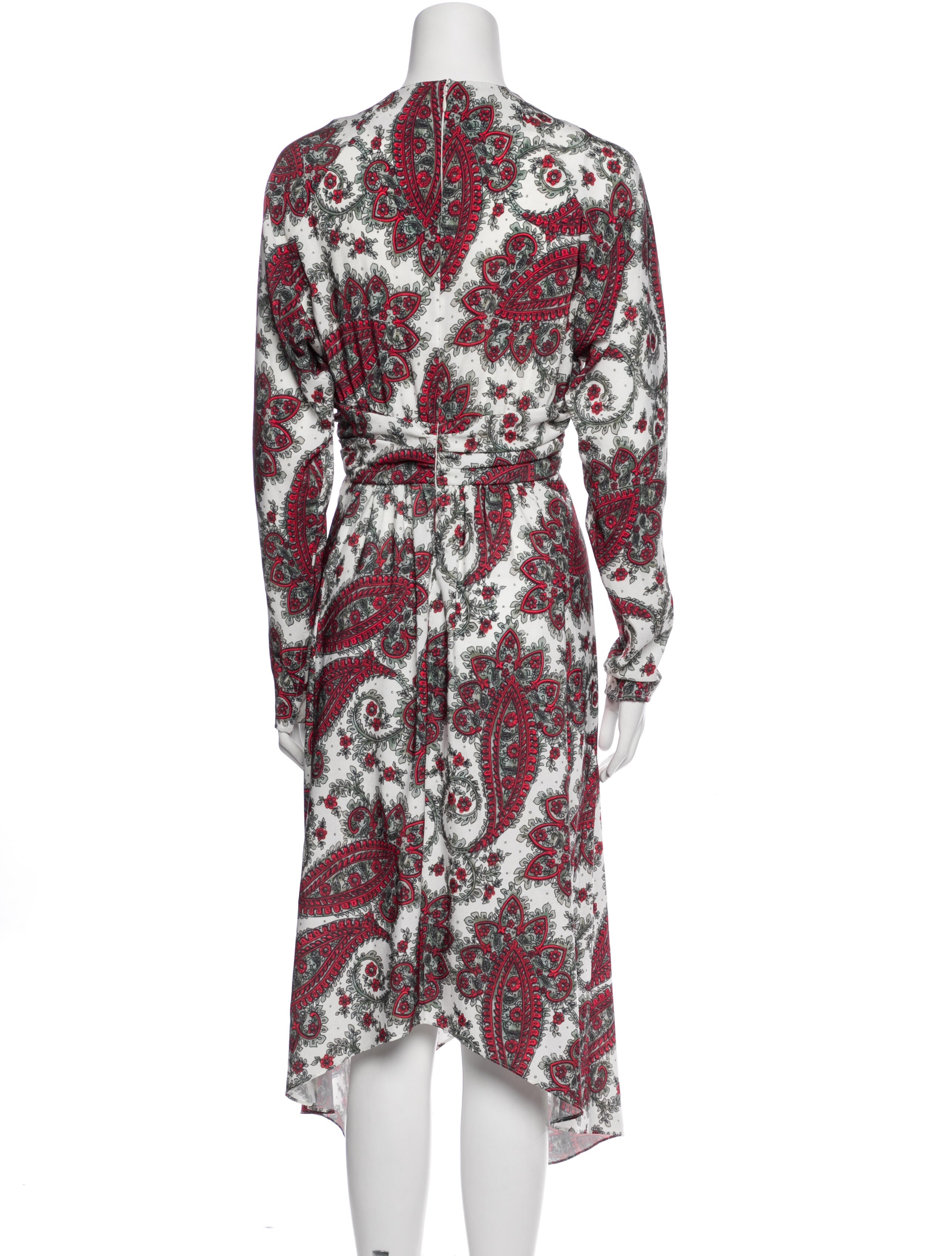 Isabel Marant Paisley Print Long Dress