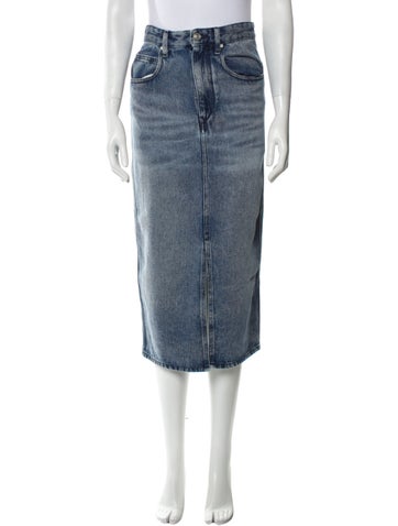 Isabel Marant Skirts Embroidered Accent Midi Length Skirt XS