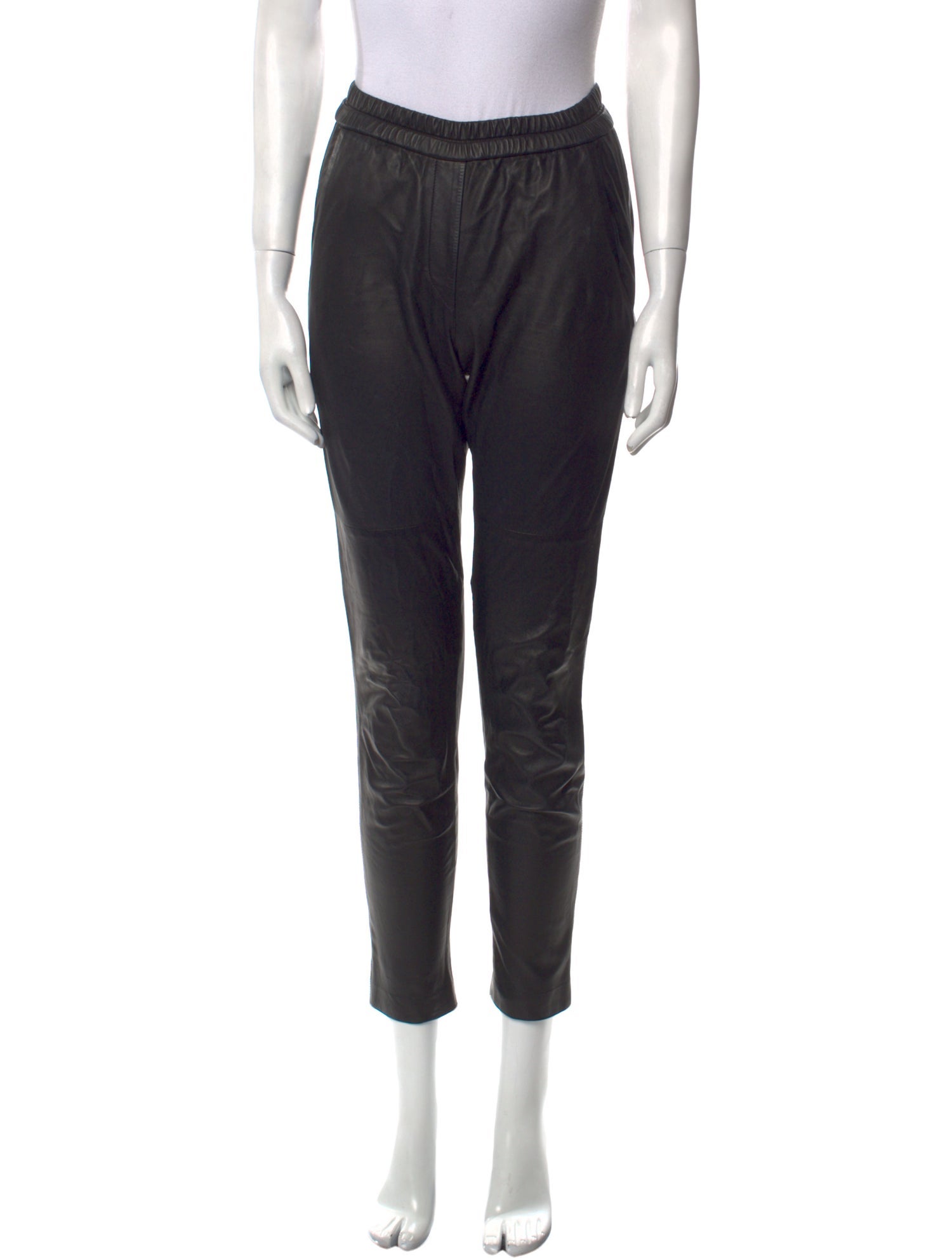 Isabel Marant Leather Skinny Leg Pants