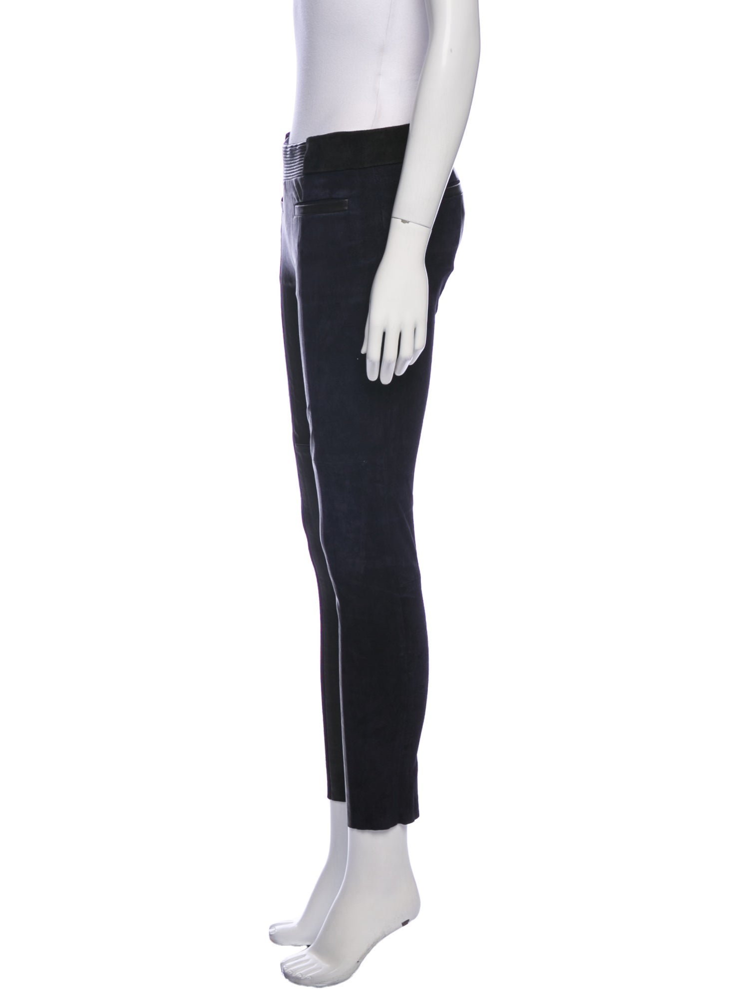 Isabel Marant Lambskin Skinny Leg Pants
