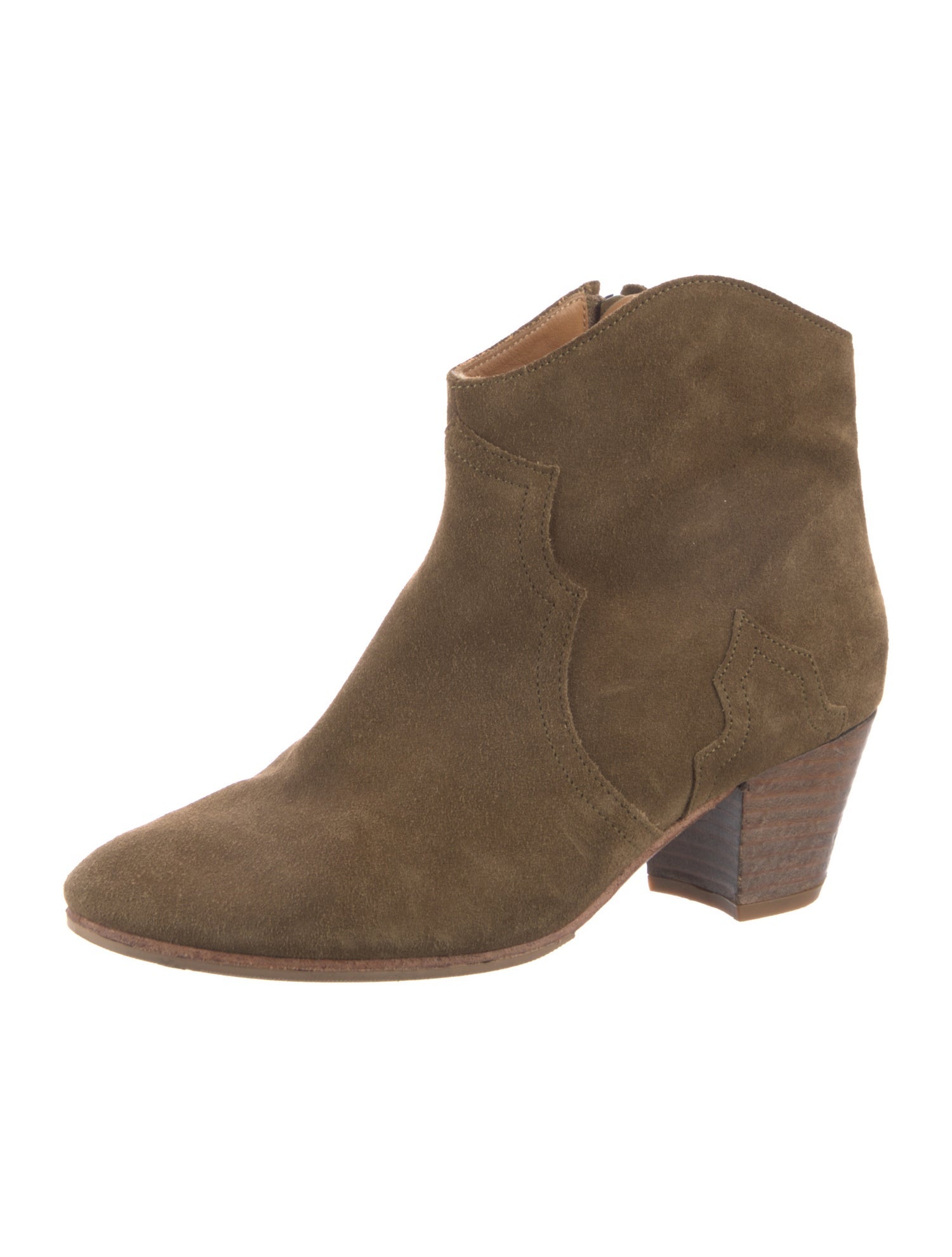 Isabel Marant Suede Western Boots