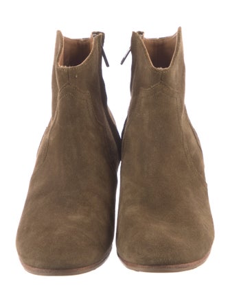 Isabel Marant Suede Western Boots