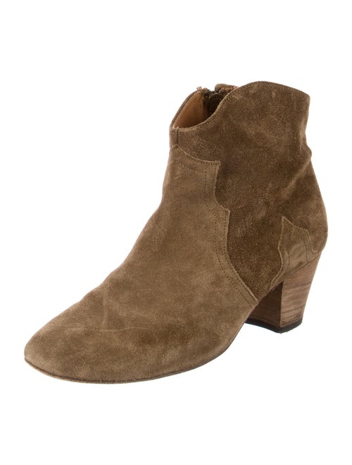 Isabel Marant Suede Western Boots