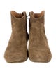 Isabel Marant Suede Western Boots