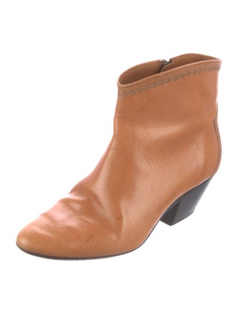 Isabel Marant Leather Western Boots
