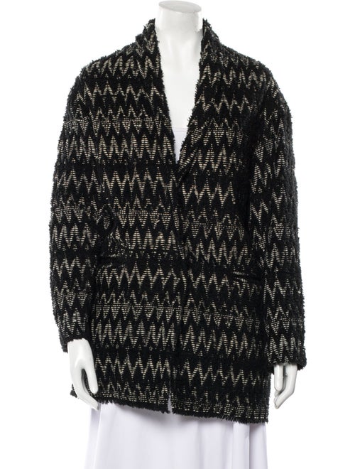 Isabel Marant Printed Faux Fur Coat