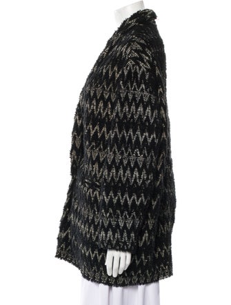 Isabel Marant Printed Faux Fur Coat