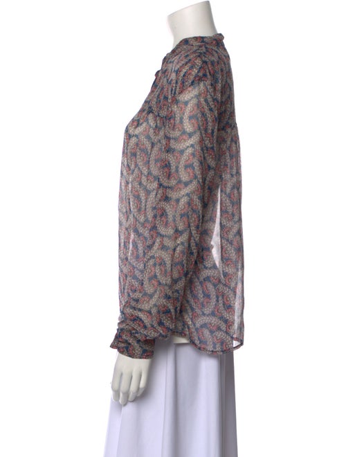 Isabel Marant Silk Printed Blouse