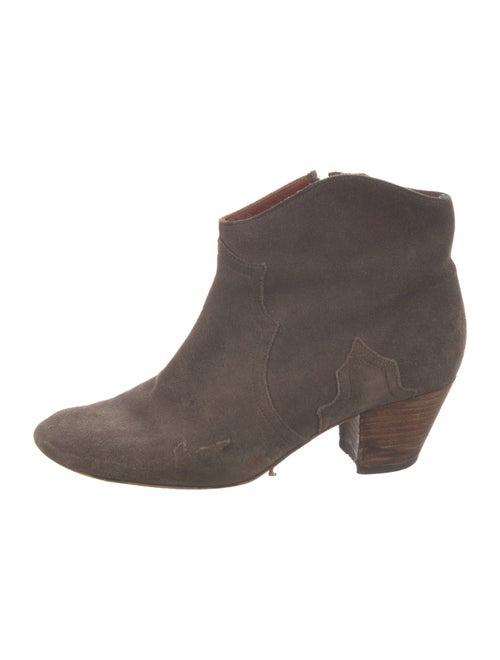 Isabel Marant Suede Western Boots