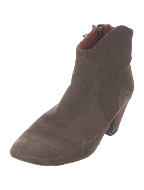 Isabel Marant Suede Western Boots