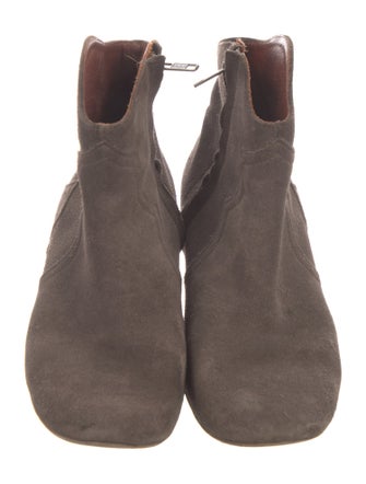Isabel Marant Suede Western Boots