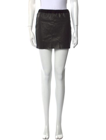 Isabel Marant Skirts Leather Mini Skirt Us4, Fr36 | S