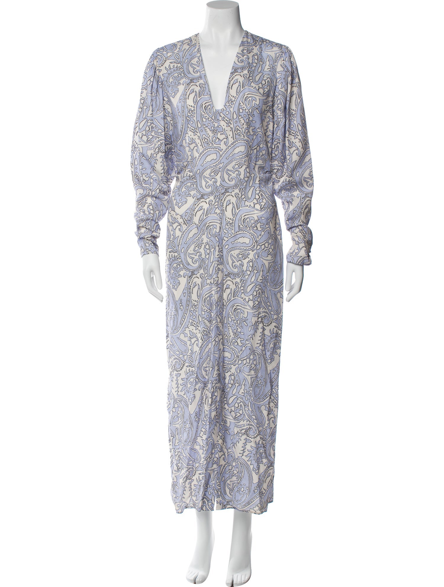 Isabel Marant Paisley Print Long Dress