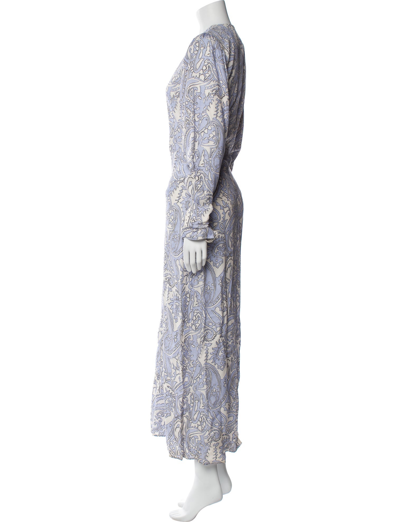 Isabel Marant Paisley Print Long Dress