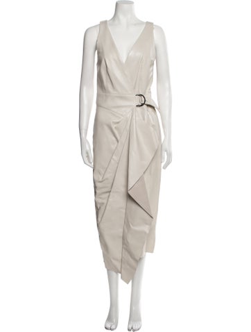 Isabel Marant Dresses Lambskin Midi Length Dress Us4, Fr36 | S