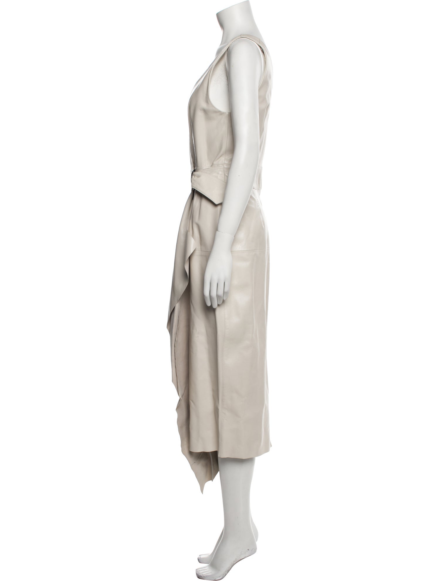 Isabel Marant Lambskin Midi Length Dress