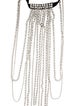 Isabel Marant Crystal Plastron Fringe Necklace
