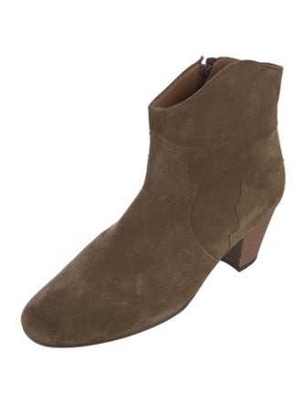 Isabel Marant Suede Western Boots
