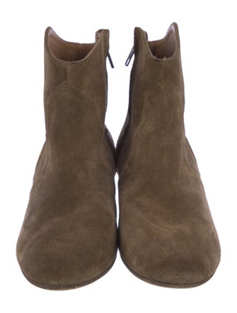 Isabel Marant Suede Western Boots
