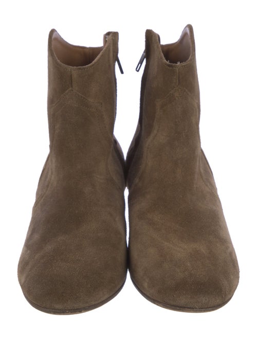 Isabel Marant Suede Western Boots