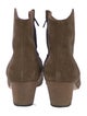 Isabel Marant Suede Western Boots