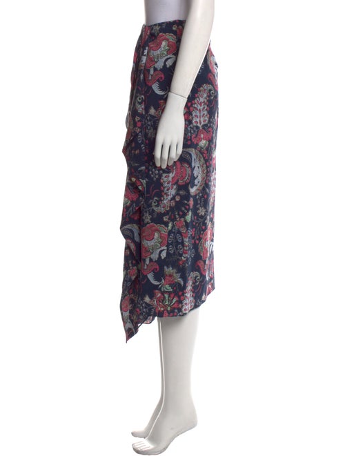 Isabel Marant Silk Midi Length Skirt
