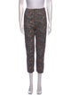 Isabel Marant Leather Straight Leg Pants