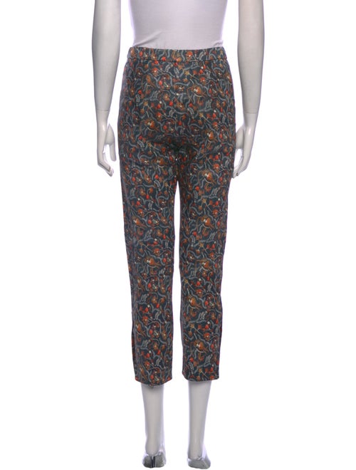 Isabel Marant Leather Straight Leg Pants