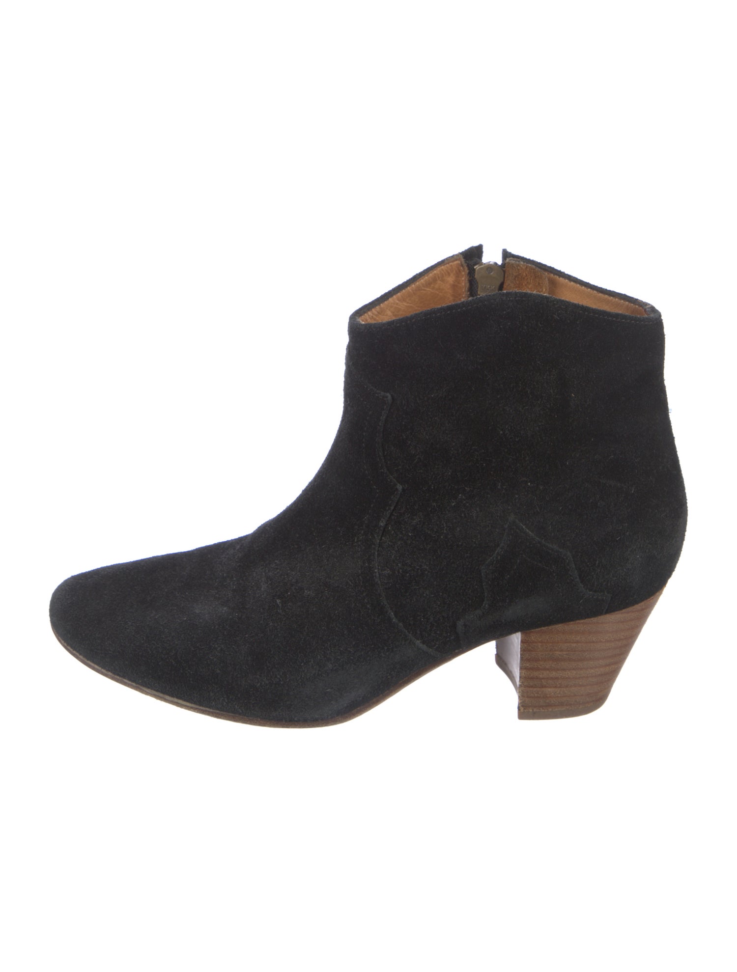 Isabel Marant Suede Western Boots