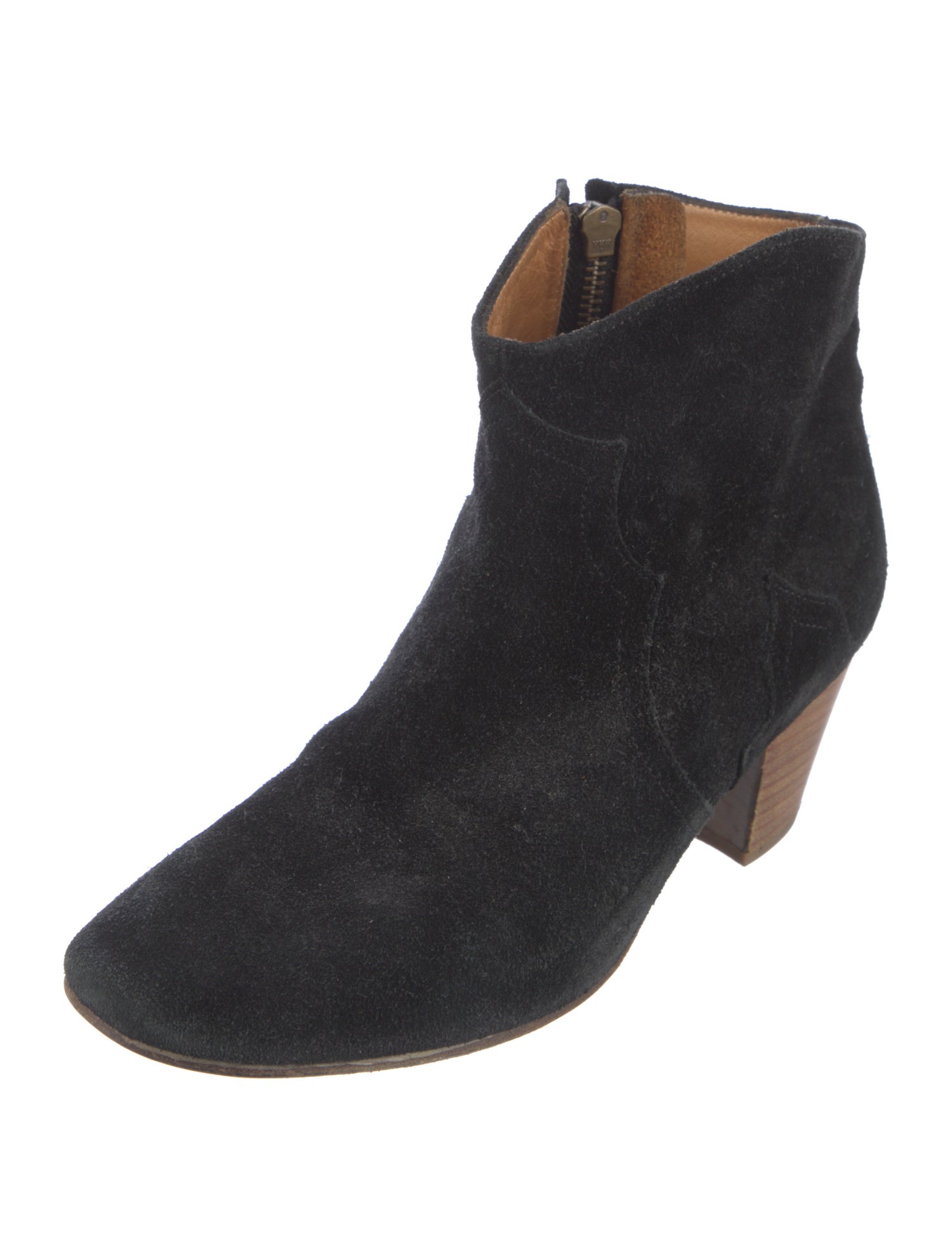 Isabel Marant Suede Western Boots