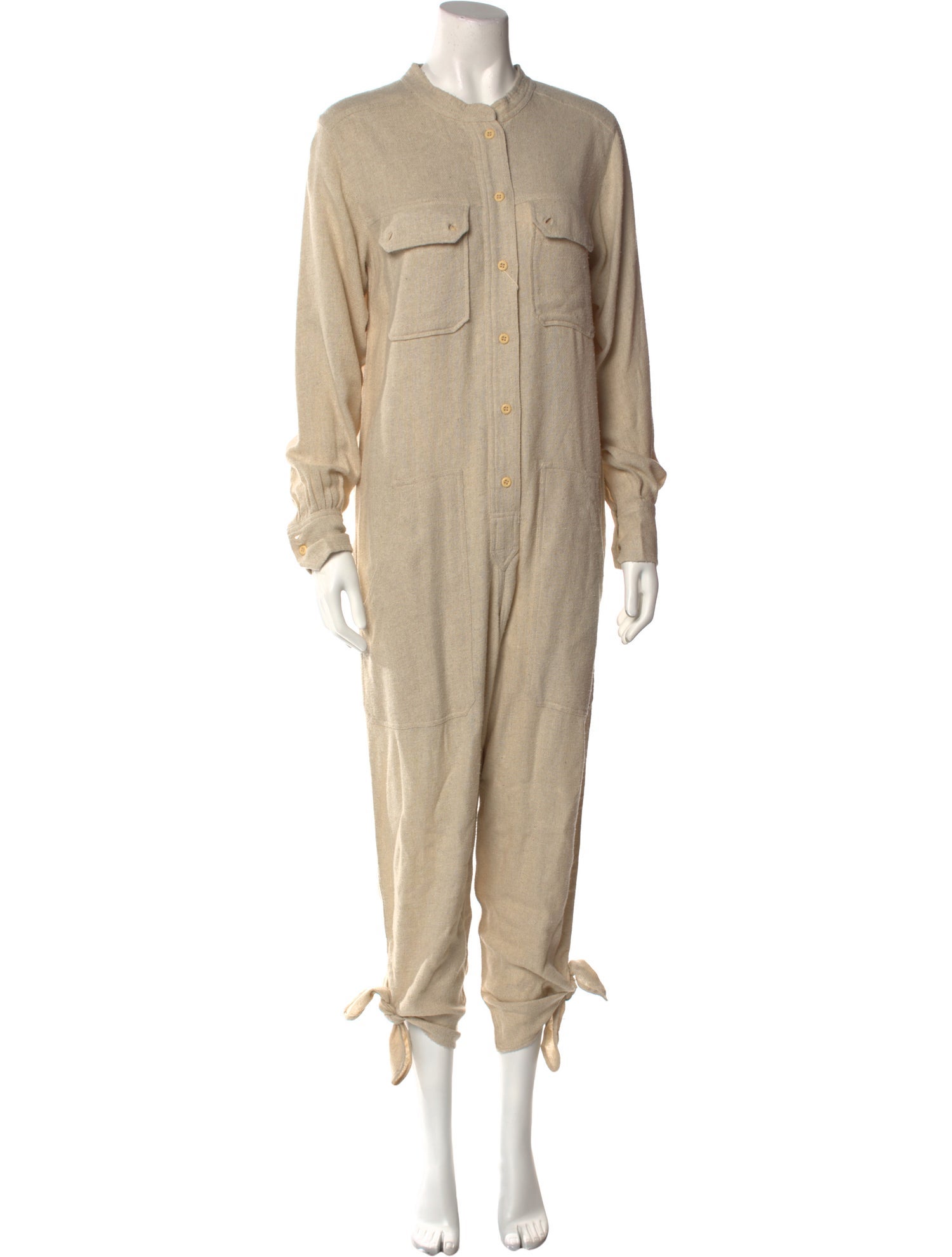 Isabel Marant Silk Crew Neck Jumpsuit