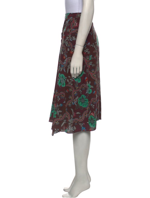 Isabel Marant Floral Print Knee-Length Skirt