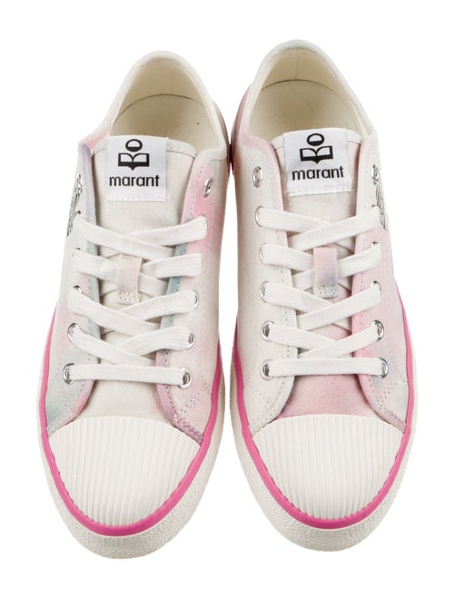Isabel Marant Canvas Printed Sneakers