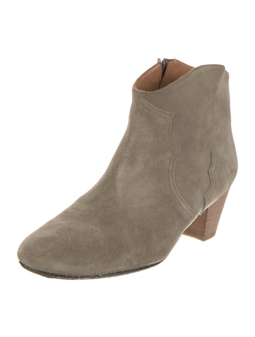 Isabel Marant Suede Western Boots