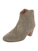 Isabel Marant Suede Western Boots