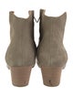 Isabel Marant Suede Western Boots