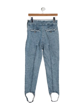 Isabel Marant High-Rise Skinny Leg Jeans