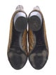 Isabel Marant Leather Animal Print Chelsea Boots