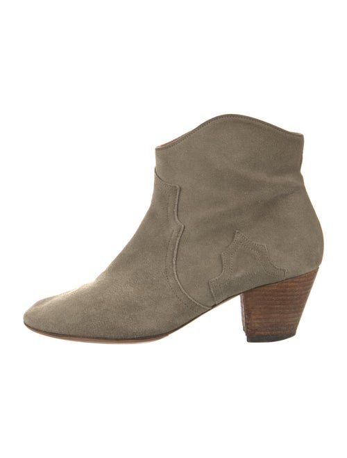 Isabel Marant Suede Western Boots