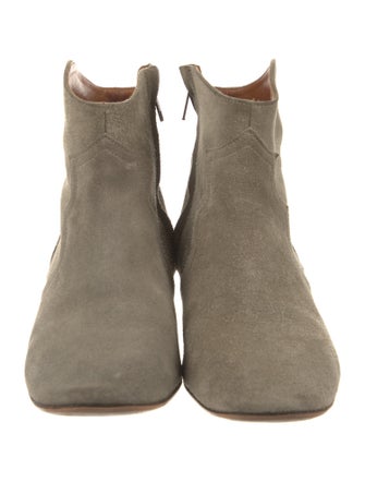 Isabel Marant Suede Western Boots