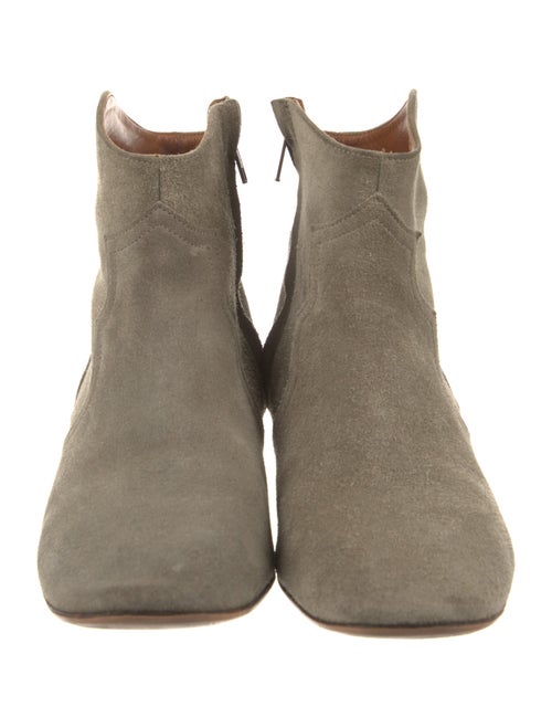 Isabel Marant Suede Western Boots