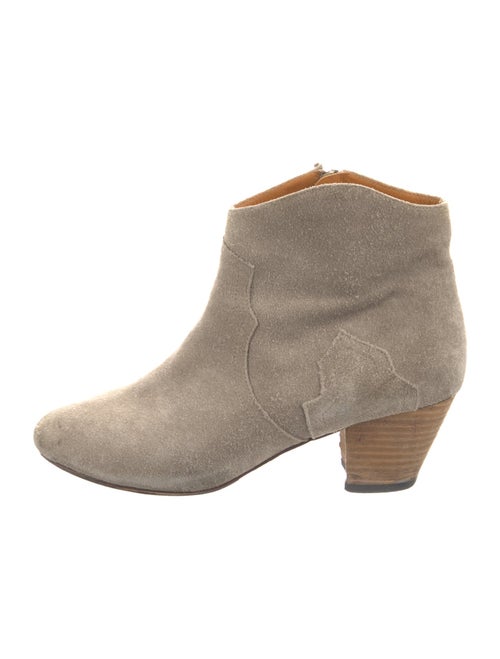 Isabel Marant Suede Western Boots