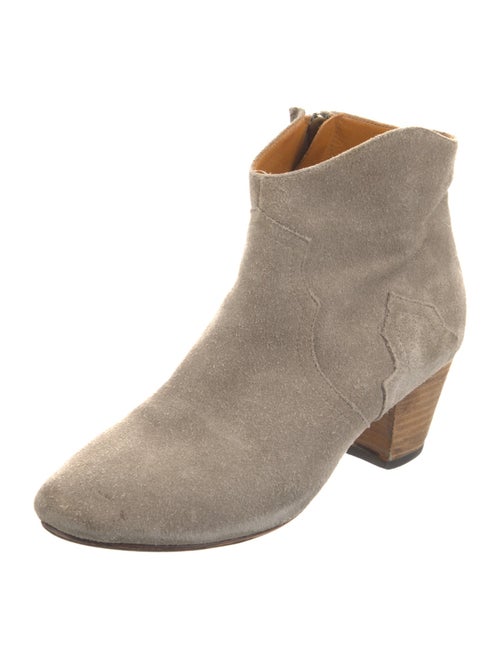 Isabel Marant Suede Western Boots