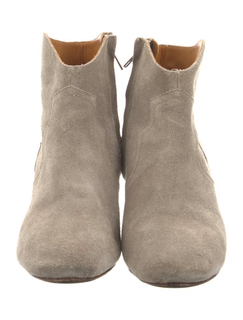 Isabel Marant Suede Western Boots