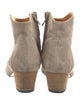 Isabel Marant Suede Western Boots