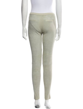 Isabel Marant Leather Skinny Leg Pants